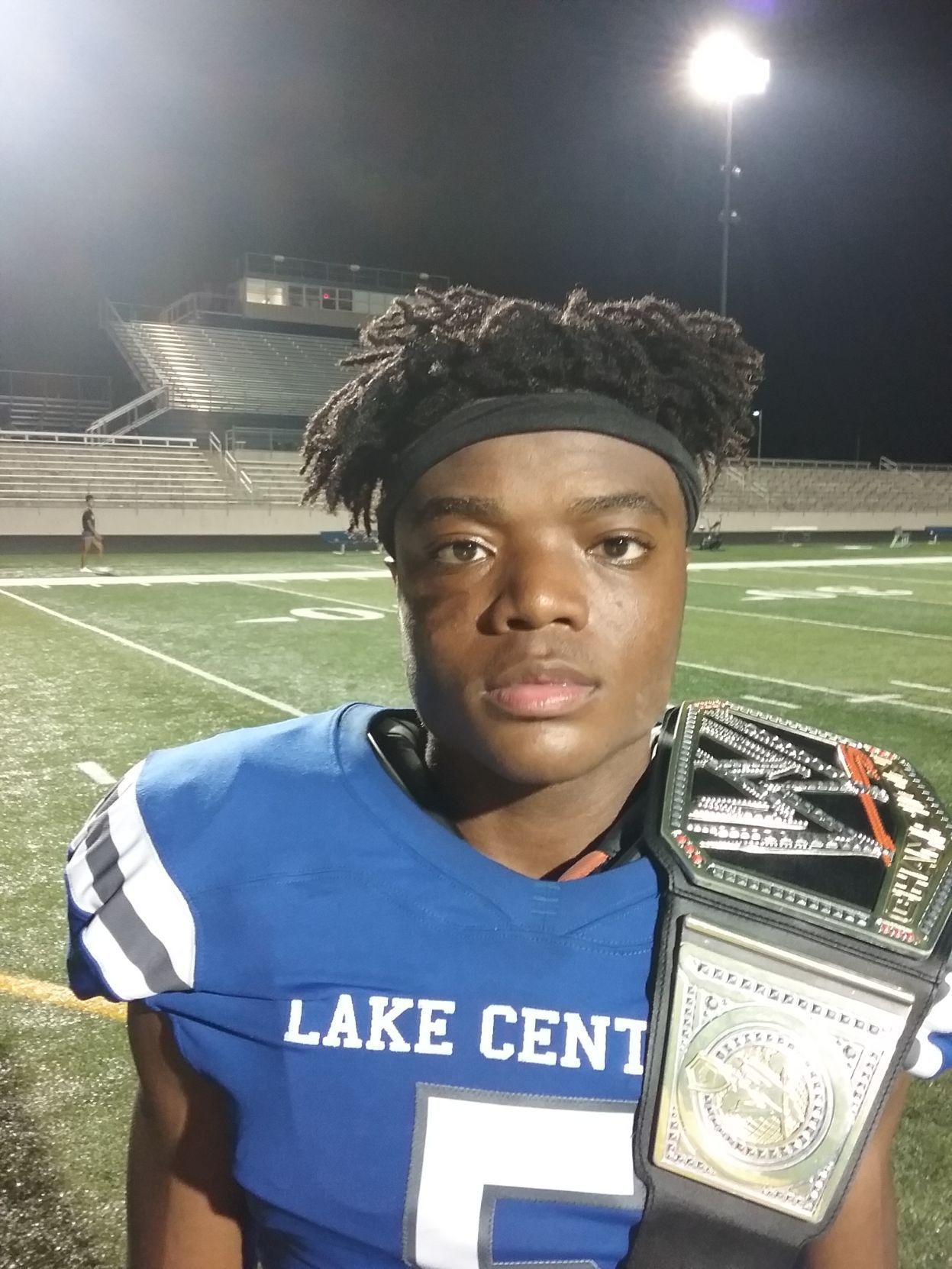 Keysean Wigley, Lake Central, football